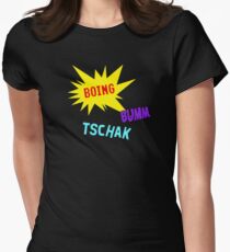 Boing Buum Tschak! Women's Fitted T-Shirt