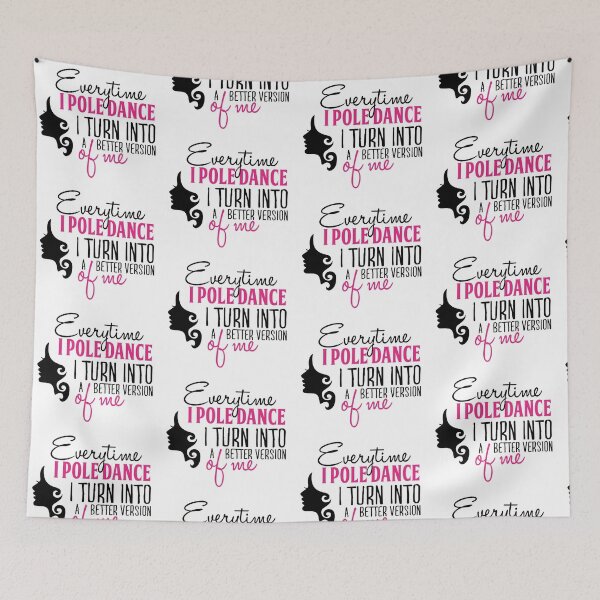 Item preview, Overtime I pole dance I turn into a better version of me designed and sold by nektarinchen.