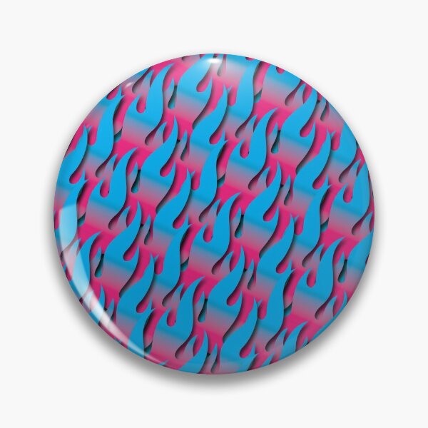 Item preview, JDM Flames - Hot Pink to Blue Fade Wrap. designed and sold by deathtunejdm.