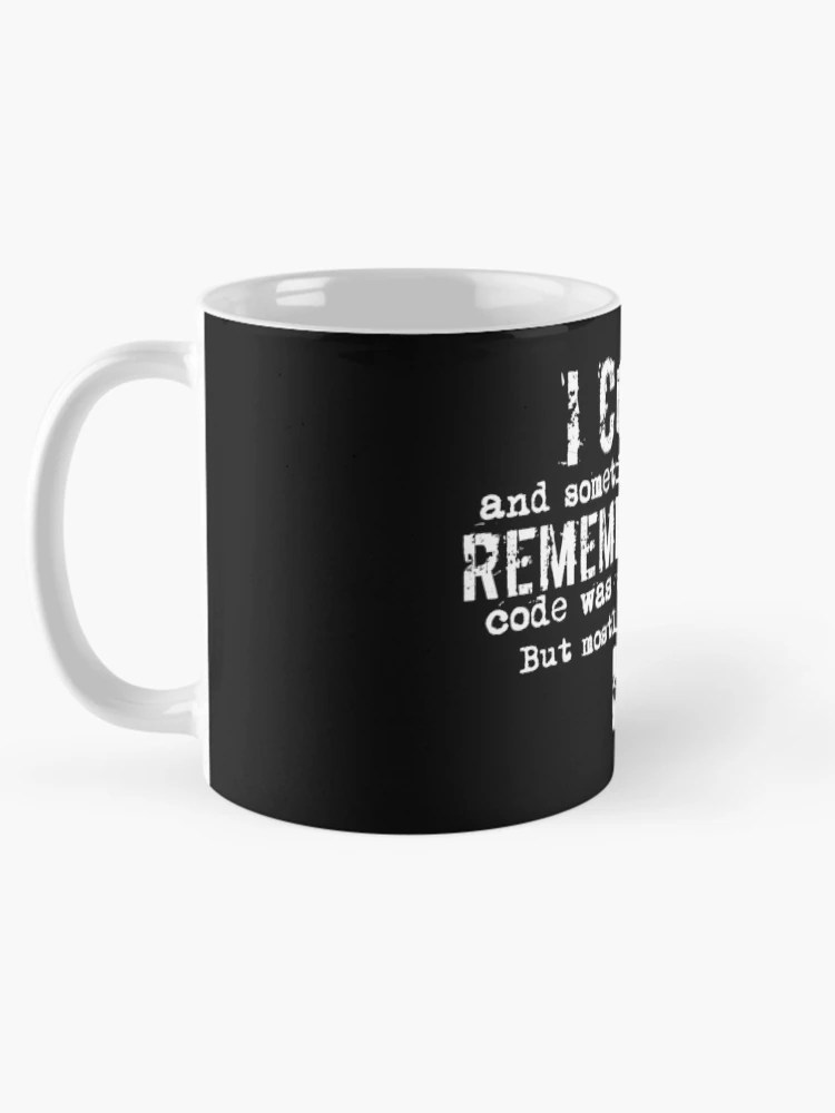 Thumbnail 5 of 6, Coffee Mug, Funny Coding Design For Programmers designed and sold by FoxCodeCreation.