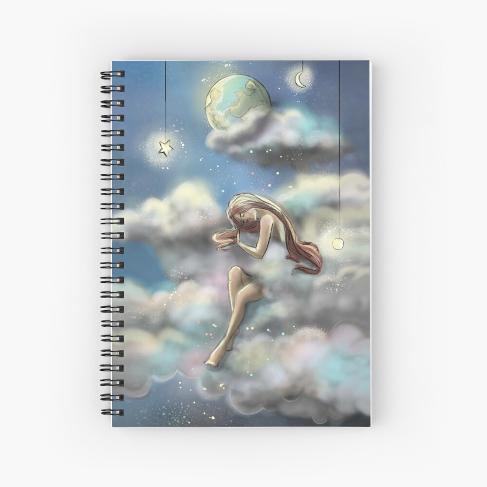 Item preview, Spiral Notebook designed and sold by JeanMalgreMoi.