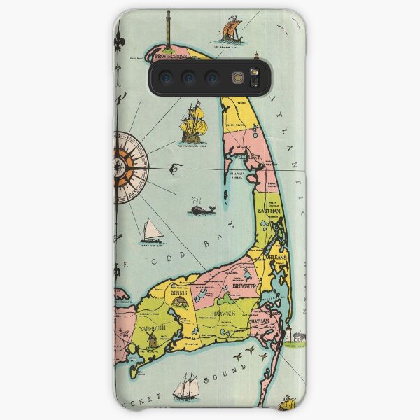 Vintage Map of Cape Cod Samsung Galaxy Snap Case