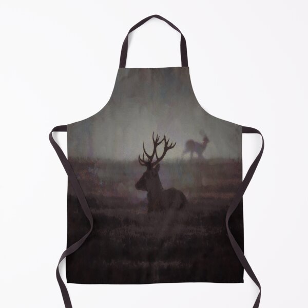Item preview, Artistic Misty Silhouette Of A Highland Stag designed and sold by taiche.