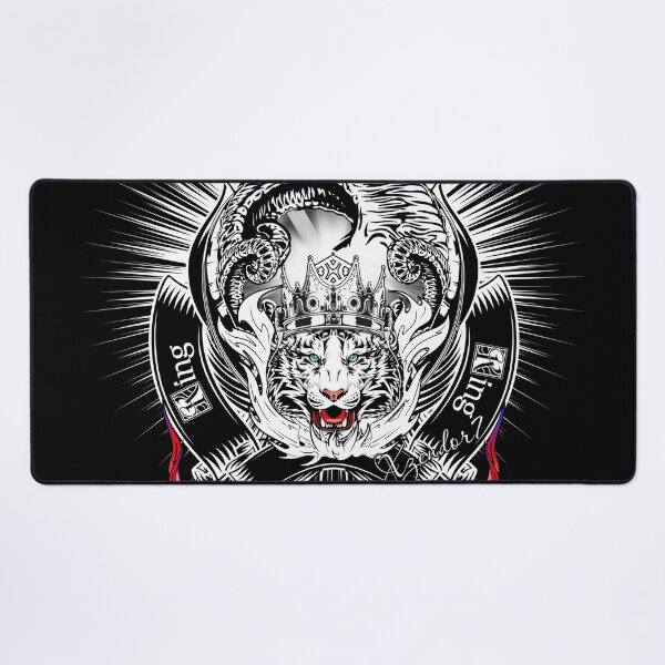 Item preview, White Tiger Art Sunburst Emblem by Xzendor7 designed and sold by Xzendor7 Digital Art Creations.