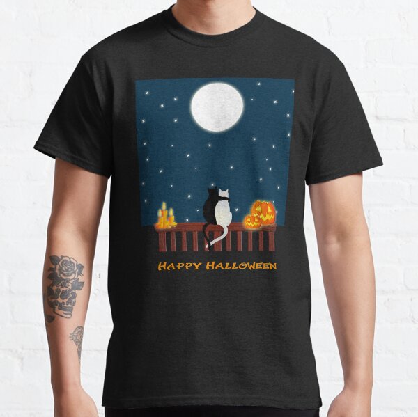 Happy Halloween Cats Classic T-Shirt