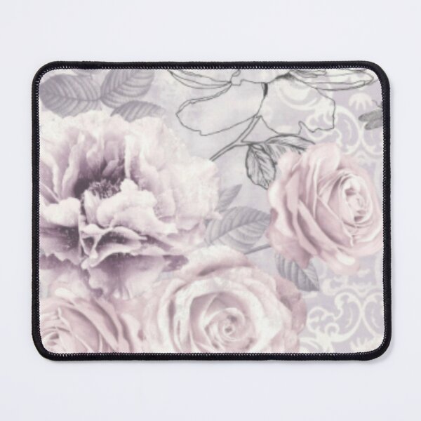 Item preview, Pink, purple & grey Floral designed and sold by WearWolfDesigns.