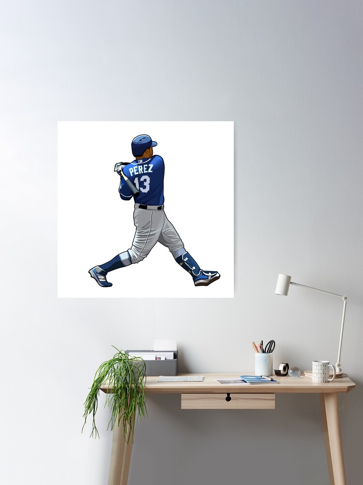 Salvador Perez #13 Bats Poster for Sale by GoWinder