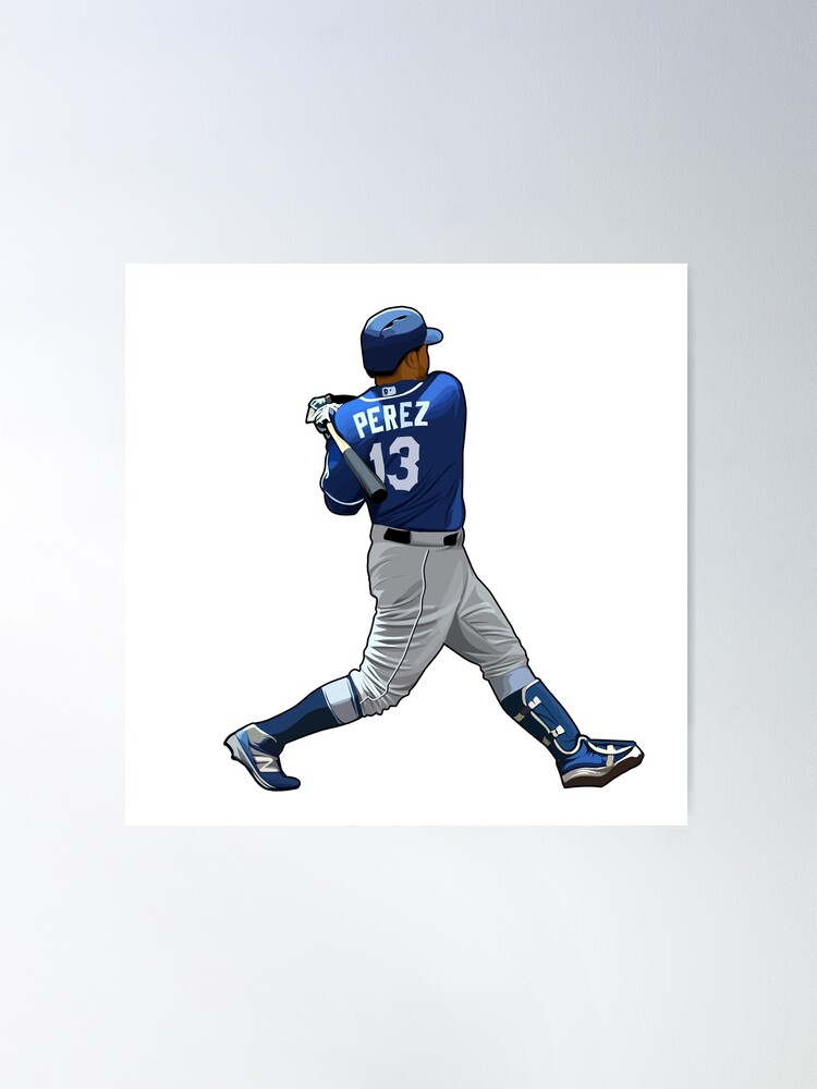 Salvador Perez Poster for Sale by Draws Sports