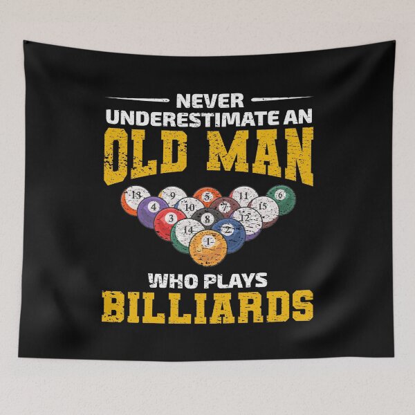Item preview, Billiards Game Pool Dad Grandpa Fathers day Funny designed and sold by CuteDesigns1.