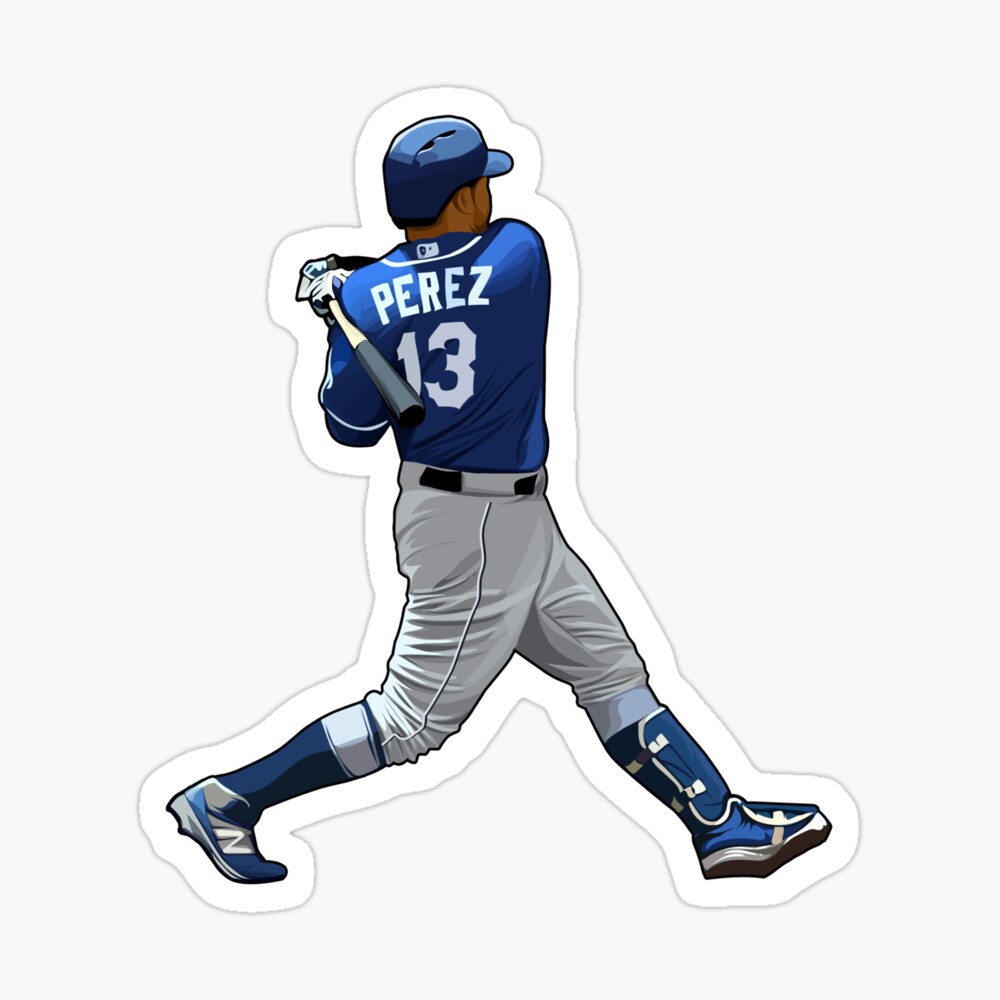 Salvador Perez #13 Bats Poster for Sale by GoWinder