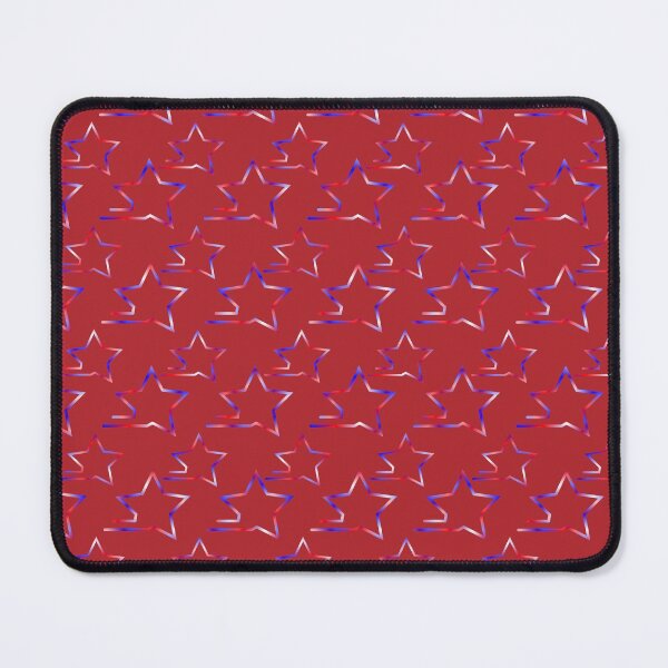Item preview, Fast Stars Red White Blue on Red Repeat 5748 designed and sold by Art in My Loft.
