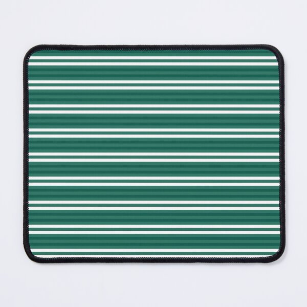 Item preview, Celebration Town Dark Green Double Horizontal Stripe with White designed and sold by CelebrationTown.