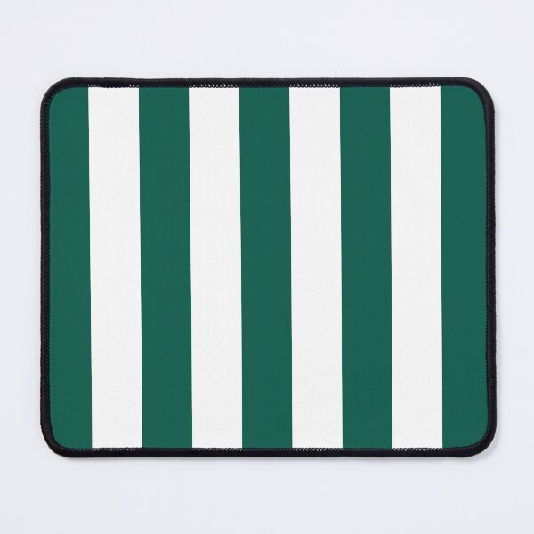 Item preview, Celebration Town Dark Green and Front Porch White Jumbo Vertical Stripes designed and sold by CelebrationTown.