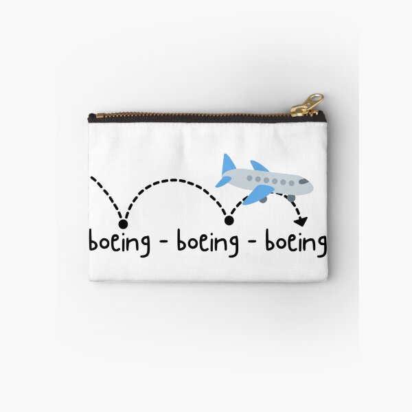 Item preview, Bouncing aeroplane pun designed and sold by The Agreeable Raven.