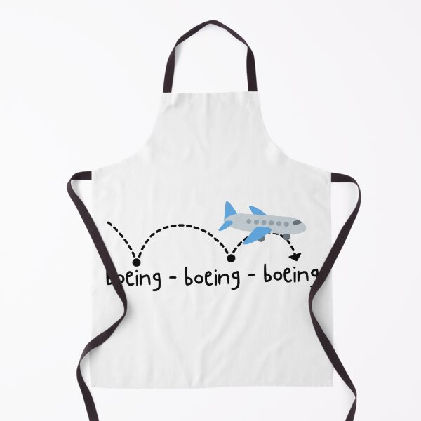 Item preview, Bouncing aeroplane pun designed and sold by The Agreeable Raven.