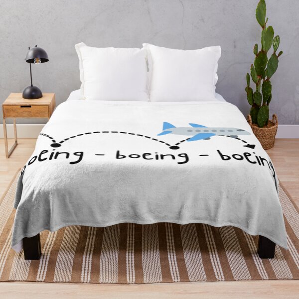 Item preview, Bouncing aeroplane pun designed and sold by The Agreeable Raven.
