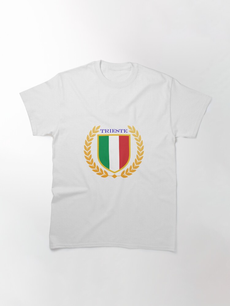 Thumbnail 2 of 7, Classic T-Shirt, Trieste Italy designed and sold by ItaliaStore.