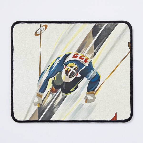 Item preview, Switzerland Vintage Ski Poster designed and sold by vintagevivian.