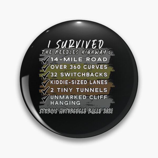 Item preview, I survived Needles Highway 2021 designed and sold by DisenyosDeMike.