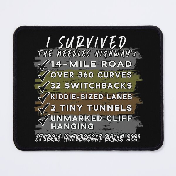 Item preview, I survived Needles Highway 2021 designed and sold by DisenyosDeMike.