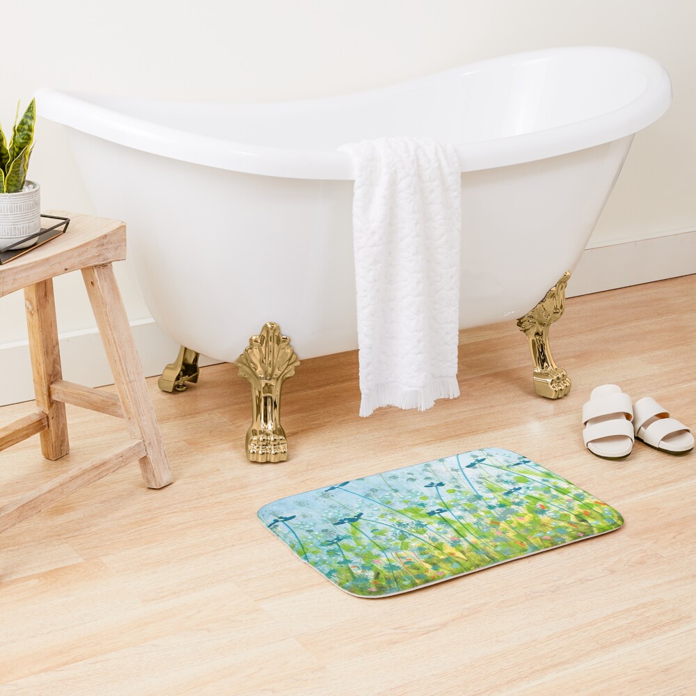 Item preview, Bath Mat designed and sold by herbd.