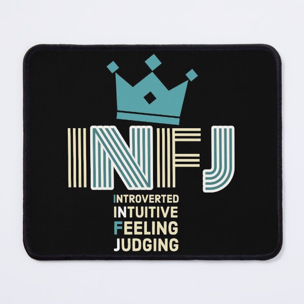 Item preview, INFJ - Typography Design 2 designed and sold by art-by-shadab.
