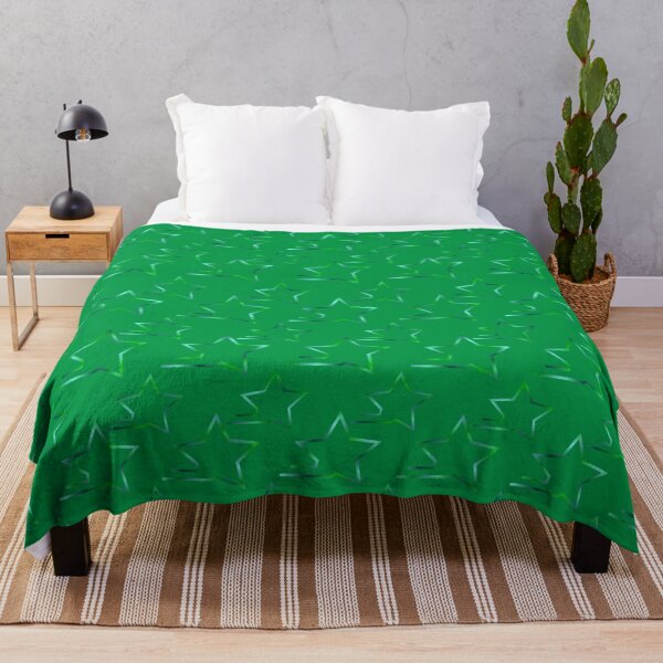 Item preview, Fast Stars Teal Green on Green Repeat 5748 designed and sold by Art in My Loft.
