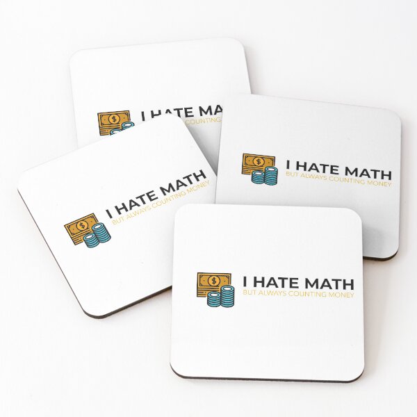 Item preview, Hate Math But I'm Counting Money designed and sold by LightningCK.