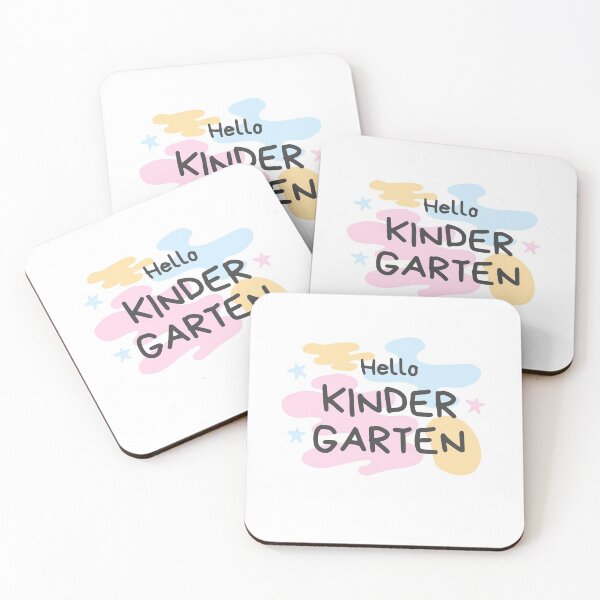 Item preview, Hello Kindergarten Sticker designed and sold by Stylish-choice.