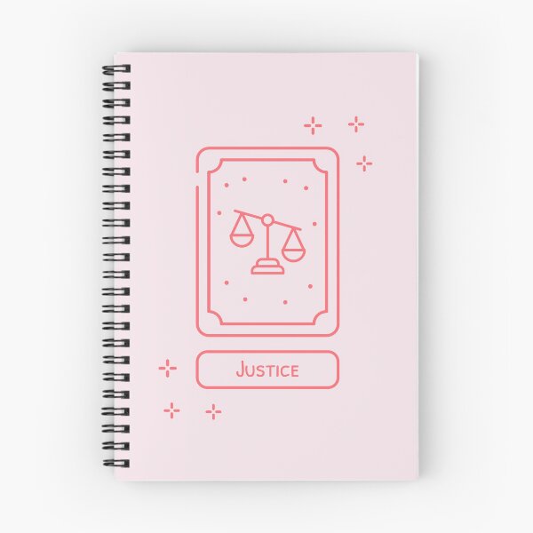 Item preview, Justice Tarot Card designed and sold by CyberCubed.