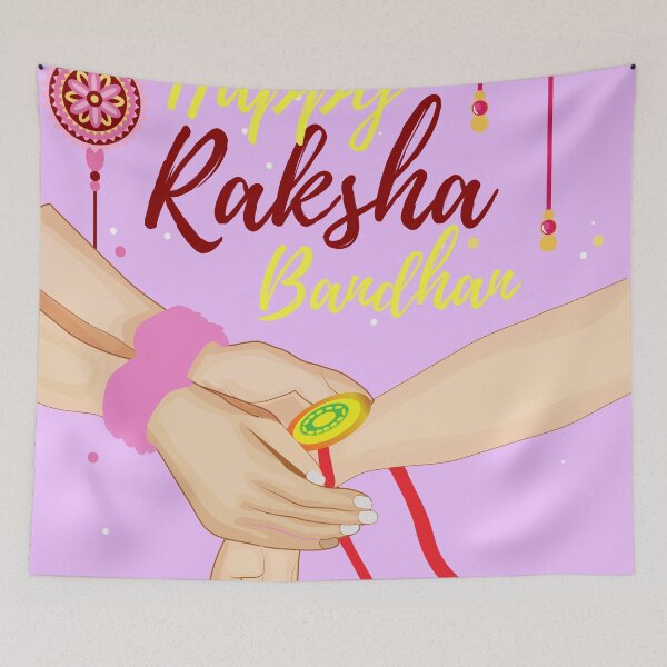 Item preview, Happy raksha bandhan greeting, rakhi special designed and sold by Harshler-Art.