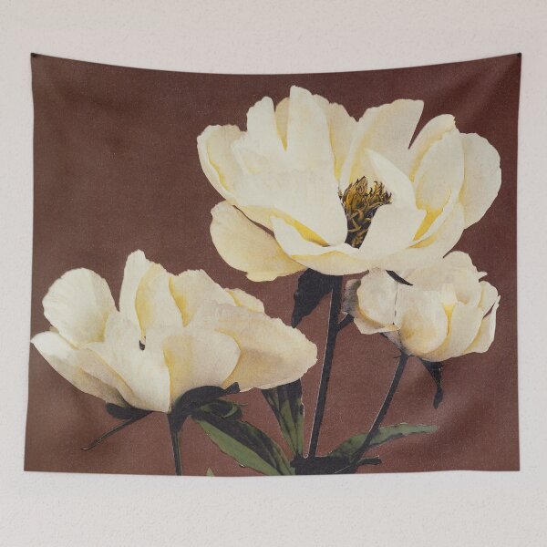 Item preview, Retro Japanese Flower Hærdaceous Peony (1896) by Kazumasa Ogawa designed and sold by Designedbysm.