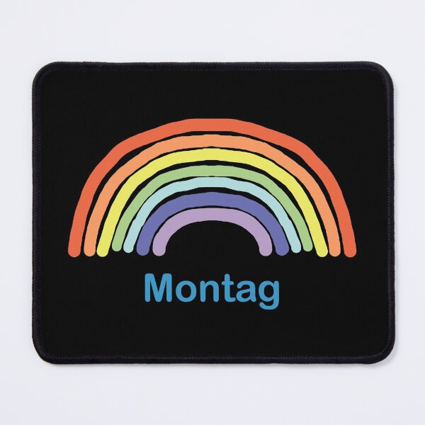 Item preview, Montag Monday Rainbow designed and sold by ellenhenry.