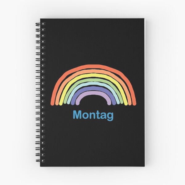 Item preview, Montag Monday Rainbow designed and sold by ellenhenry.
