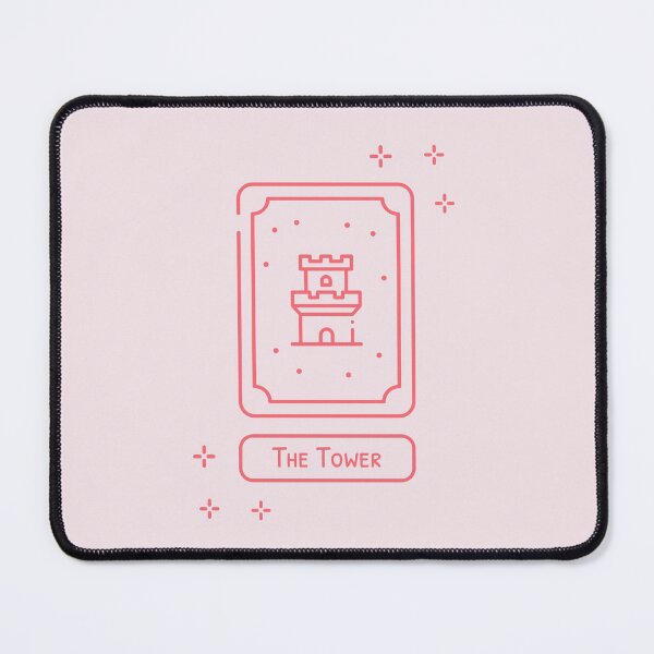 Item preview, The Tower Tarot Card designed and sold by CyberCubed.