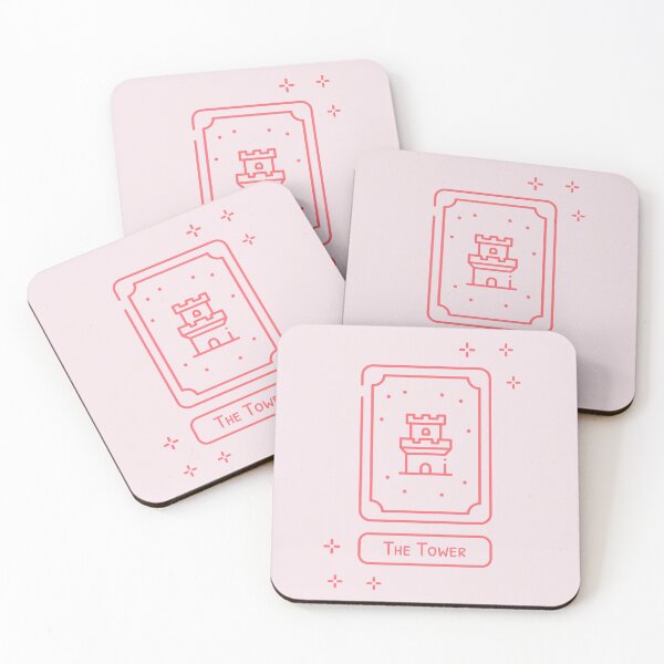 Item preview, The Tower Tarot Card designed and sold by CyberCubed.