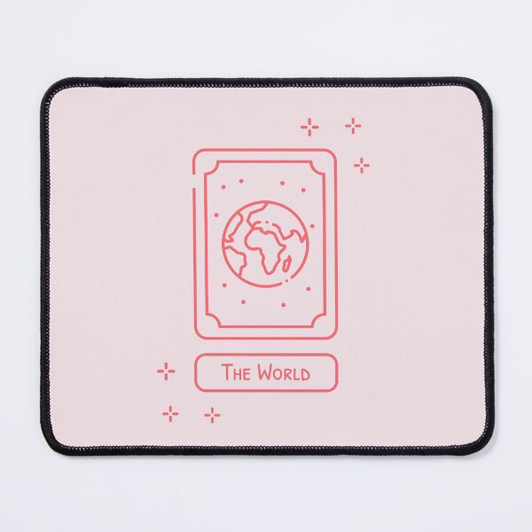 Item preview, The World Tarot Card designed and sold by CyberCubed.