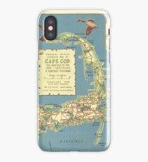 Vintage Map of Cape Cod (1940) iPhone Case
