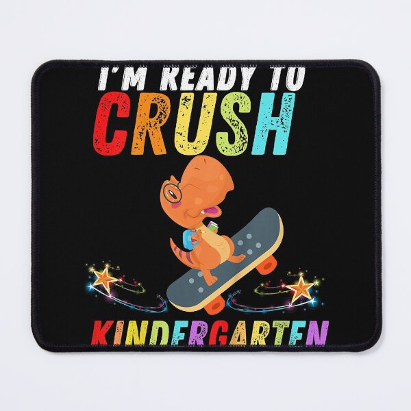 Item preview, Kids Dinosaur I'm Ready To Crush Kindergarten Skateboard designed and sold by RaymondPurves.