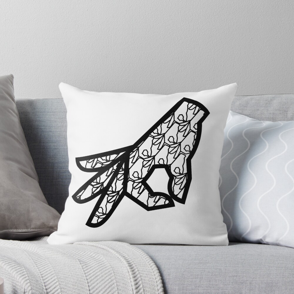 Item preview, Throw Pillow designed and sold by Skipshift.