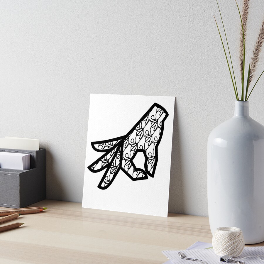 Item preview, Art Board Print designed and sold by Skipshift.