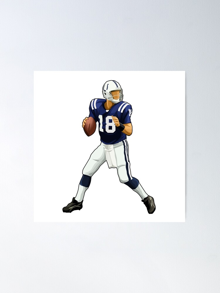 Matt Ryan Football Paper Poster Colts - Matt Ryan - Sticker