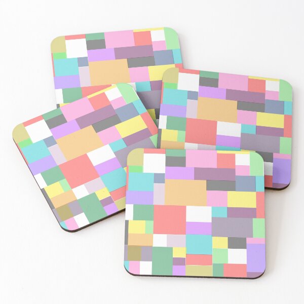 Item preview, Colorful Rectangular Design.  designed and sold by Pearl-Island.