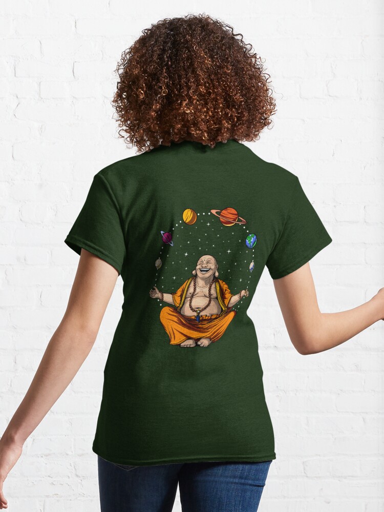 Buddha Juggling Planets Buddhist Spiritual Sticker - Psychonautica