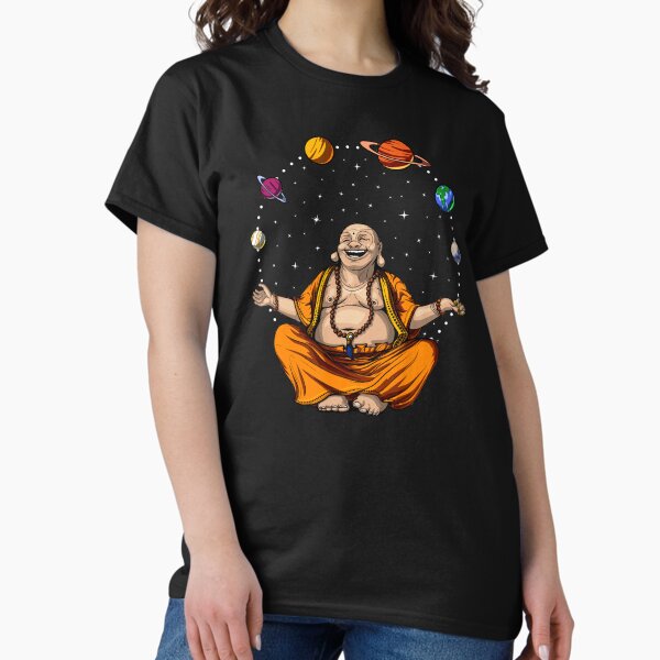 Item preview, Buddha Juggling Space Planets designed and sold by underheaven.