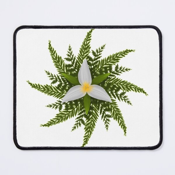 Item preview, Trillium and Fern Spiral designed and sold by Fernheart Designs.