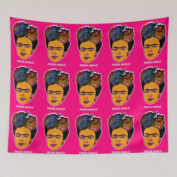 Item preview, FLOWERS FOR FRIDA designed and sold by SOLSKETCHES.