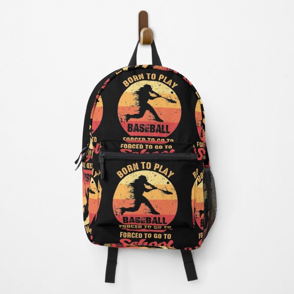 Item preview, Born To Play Baseball Forced To Go To School designed and sold by RedQuality.
