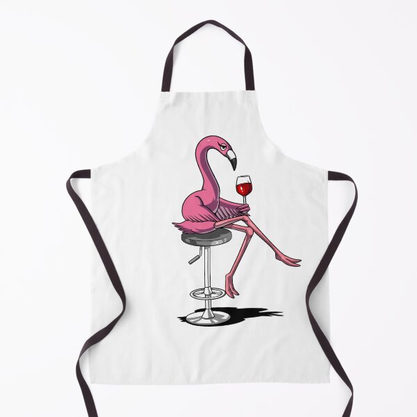 Item preview, Flamingo Wine Party designed and sold by underheaven.