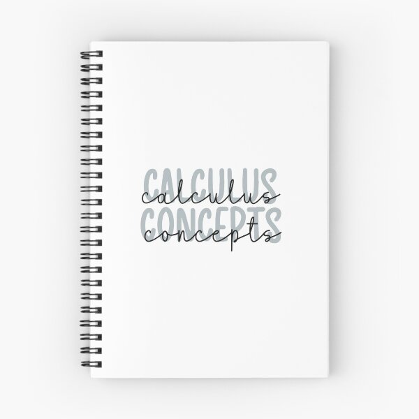 Item preview, Calculus Concepts Gray designed and sold by Hannah Grace Designs.